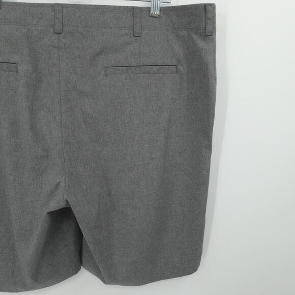 Ben Hogan Shorts Mens 42 Gray Stretch Performance Golf Chino Outdoor Casual - Picture 10 of 13